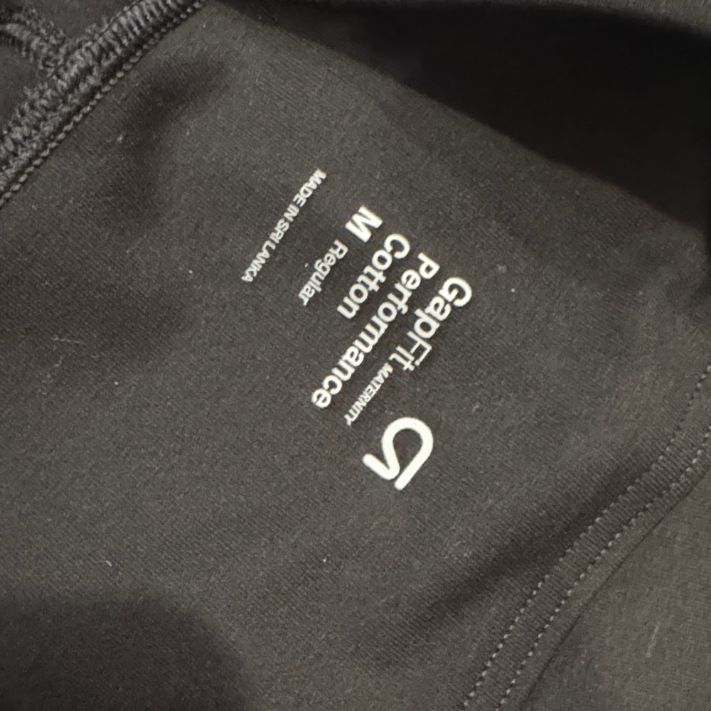 Gap maternity performance cotton m regular leggin… - image 3